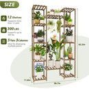 DecorBites™ Indoor Plant Grow Lights with 12 Tiers, 62.2'' Tall