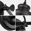 DecorBites™ Industrial Plug In Wall Sconce