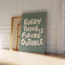 DecorBites™ Inspirational Quote Poster for Home or Office