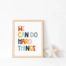 DecorBites™ Inspirational Quote Poster for Home or Office