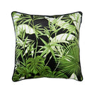 Decorbites intersecting geometric navy & white cushion cover living room