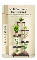 Tiered Iron Plant Stand