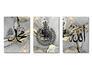 DecorBites™ Islamic Canvas Wall Art Set - 3 Pieces