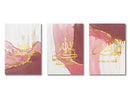 DecorBites™ Islamic Gold & Black Canvas Wall Art