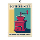 DecorBites™ Italian Coffee Wall Art Canvas Print