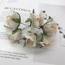 Decorbites ivory flower cherry stamen berries wedding decor living room