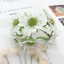 Decorbites ivory flower cherry stamen berries wedding decor living room