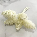 Decorbites ivory flower cherry stamen berries wedding decor living room