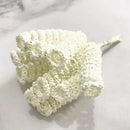 Decorbites ivory flower cherry stamen berries wedding decor living room