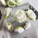 Decorbites ivory flower cherry stamen berries wedding decor living room