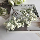 Decorbites ivory flower cherry stamen berries wedding decor living room
