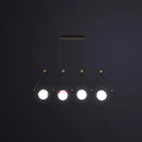 DecorBites™ Ivory Glass Minimalist Ball Suspension Light - Creative Island Fixture