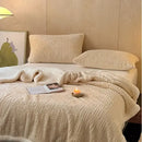 DecorBites™ Jacquard Lamb Wool Double-Layer Blanket for Cozy Comfort & Style