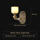 Decorbites jade copper chandelier for living room with opal glass shades