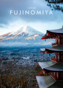 DecorBites™ Japanese City Landscape Canvas Wall Art