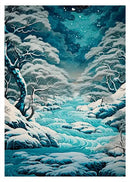 DecorBites™ Japanese Hokusai Art Poster Print for Home Decor
