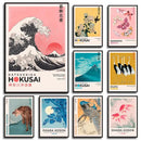 DecorBites™ Japanese Hokusai Landscape Art Poster Print - Home Decor