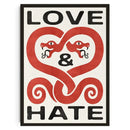DecorBites™ Japanese Koi Cat Abstract Canvas Wall Art