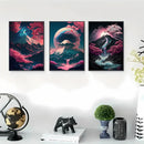 DecorBites™ Japanese Natural Landscape Canvas Wall Art Set