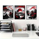 DecorBites™ Japanese Natural Landscape Canvas Wall Art Set