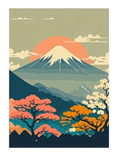 DecorBites™ Japanese Nature Landscape Canvas Wall Art