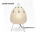 Decorbites japanese style paper floor lamp for living room lighting