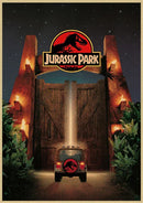 Jurassic park mosquito amber stone dinosaur canvas living room art
