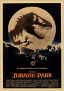 Jurassic park mosquito amber stone dinosaur canvas living room art