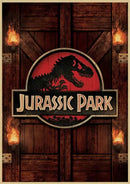 Jurassic park mosquito amber stone dinosaur canvas living room art
