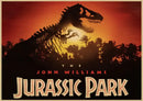 Jurassic park mosquito amber stone dinosaur canvas living room art