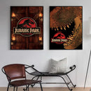 Jurassic park mosquito amber stone dinosaur canvas living room art