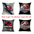 Decorbites jurassic park dinosaur pillowcase set – living room decor