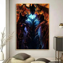 DecorBites™ Kawaii Cat Anime Canvas Wall Art