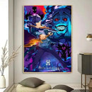DecorBites™ Kawaii Cat Anime Canvas Wall Art
