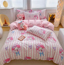 DecorBites™ Kawaii Cinnamoroll Bedding Set - Cute Cartoon Dorm Decor