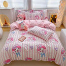 DecorBites™ Kawaii Cinnamoroll Bedding Set - Cute Cartoon Dorm Decor