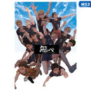 Haikyuu anime canvas wall art bedroom character poster