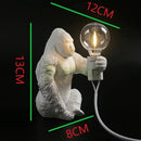 Decorbites king kong led desk lamp black resin living room light