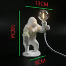 Decorbites king kong led desk lamp black resin living room light