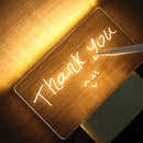 DecorBites™ Lamps for Desk Decoration USB DC5V Note/ Message Board With Pen Table Lamp Luminaria De Mesa Indoor Bedside Night Light
