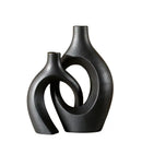 DecorBites™ Large 21cm CAPIRON Ceramic Vase Home Decor