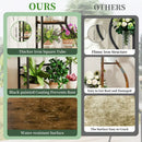 DecorBites™ Large 5-Tier Industrial Plant Stand Shelf