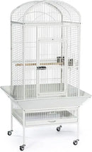 DecorBites™ Large Chalk White Bird Cage