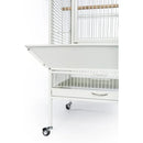 DecorBites™ Large Chalk White Bird Cage