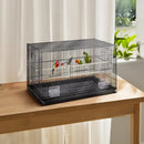 DecorBites™ Large Metal Bird Cage for Cockatiels & Parakeets