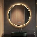 DecorBites™ LED Backlit Round Bathroom Vanity Mirror