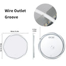 DecorBites™ LED Backlit Round Bathroom Vanity Mirror