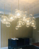 DecorBites™ LED Bubble Ball Chandelier for Home Dining