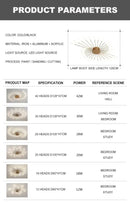 DecorBites™ LED Ceiling Chandelier Light Nordic Design