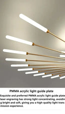 DecorBites™ LED Ceiling Chandelier Light Nordic Design